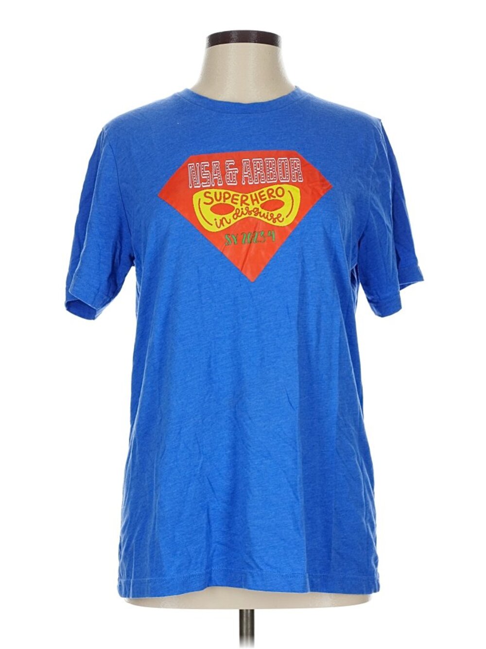 NSA & Arbor Superhero in Disquise SY 20234 T-Shirt L RARE